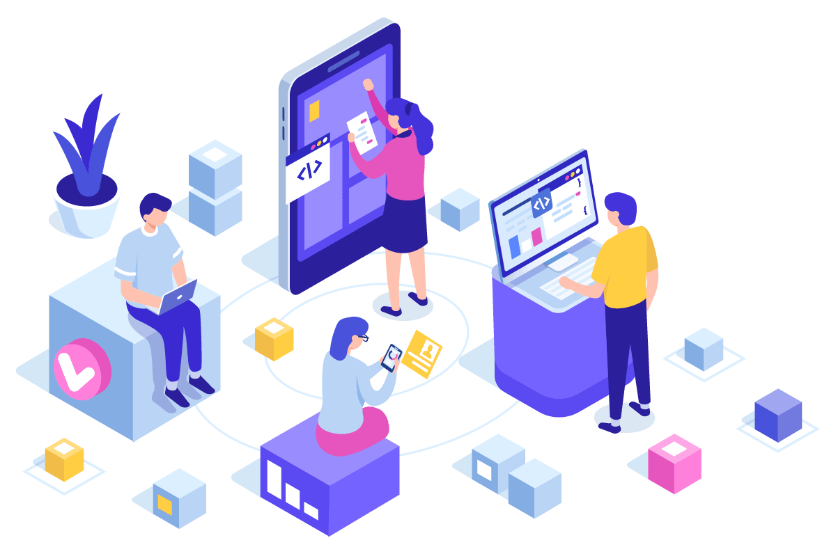 ada web development illustration